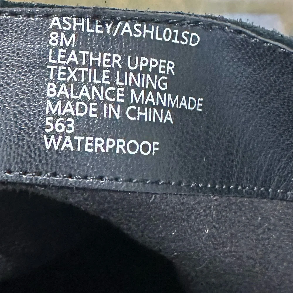 🌸BLONDO🌸 Ashley Waterproof Black Boot Size: 8M